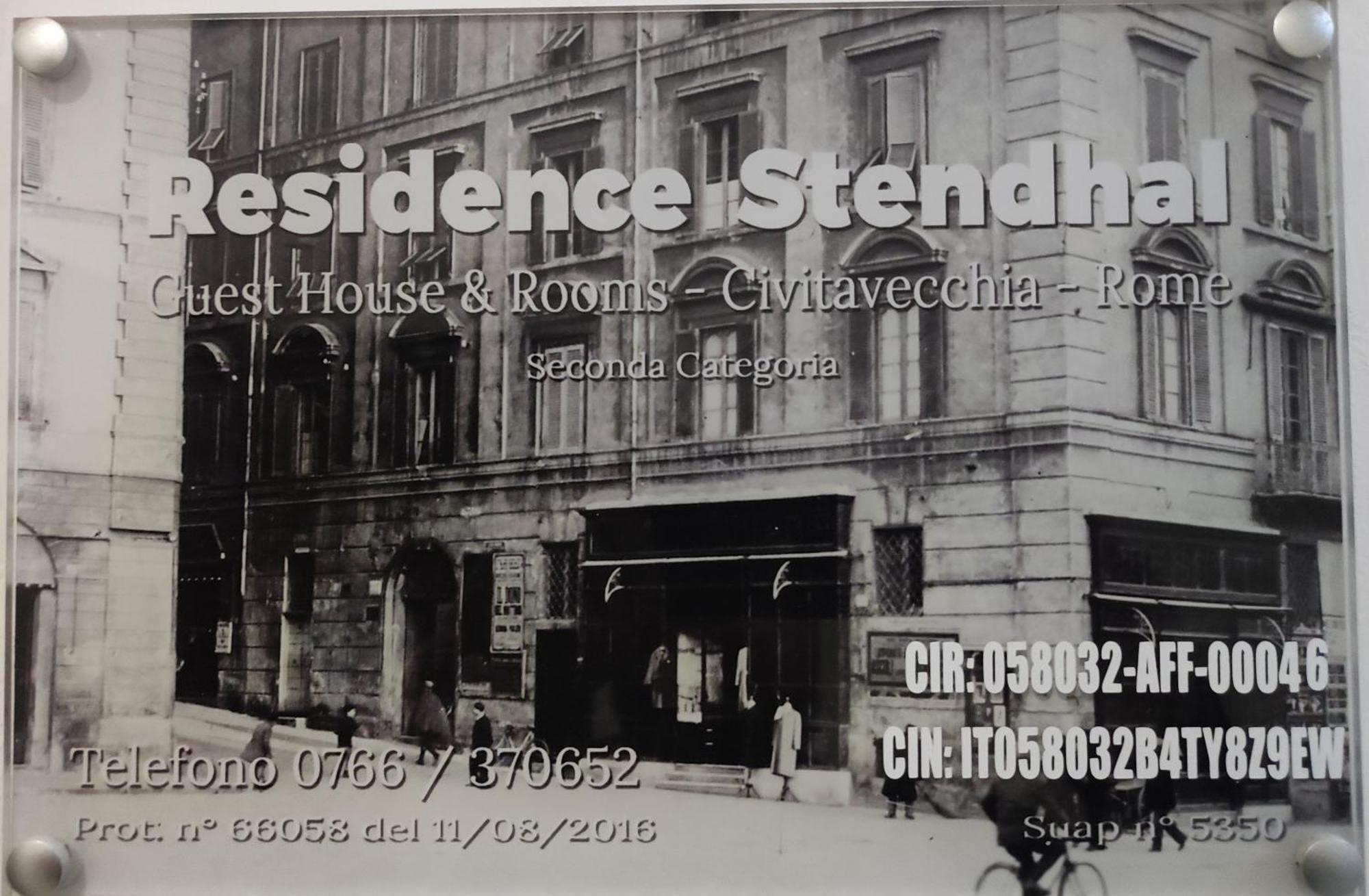 Residence Stendhal Guest House 치비타베키아 외부 사진