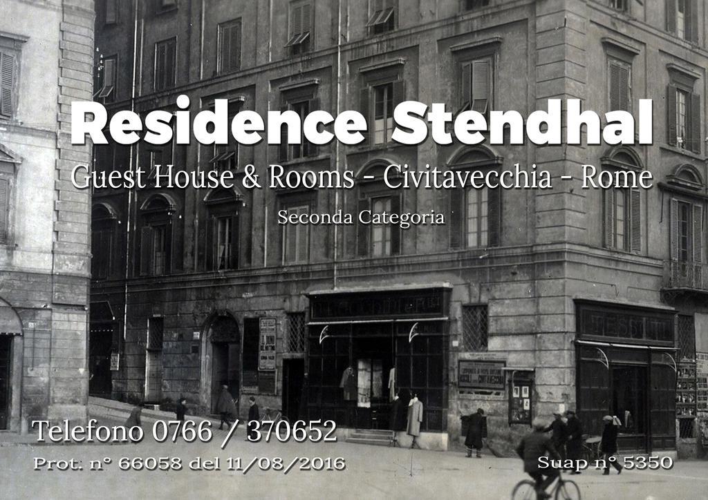 Residence Stendhal Guest House 치비타베키아 외부 사진